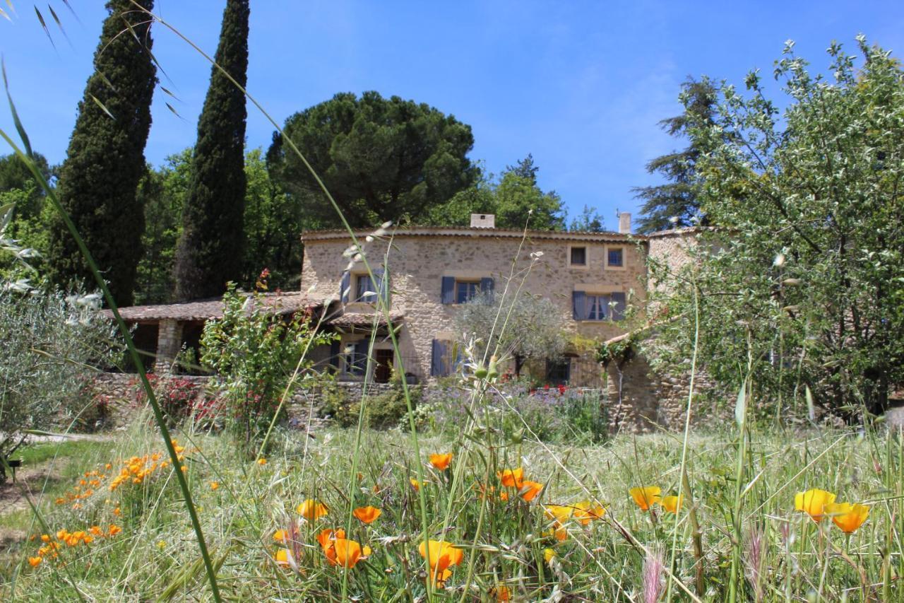 Bed and Breakfast Les Logis De Paban Crestet Exterior foto